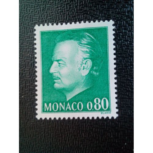 Timbre Monaco Yt 1079 Prince Rainier Iii (1923-2005) 1977 ( 0111104 )