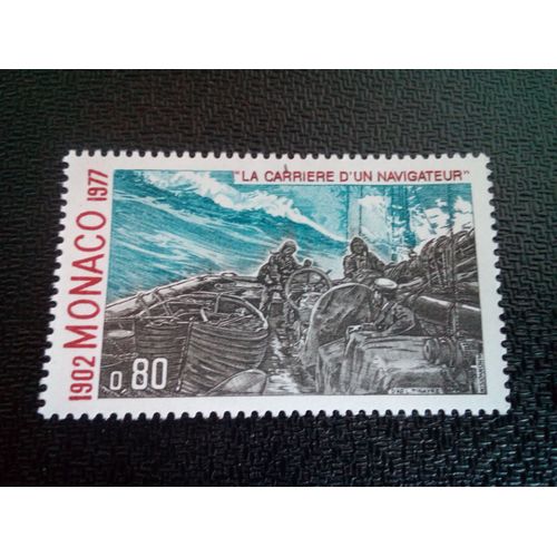 Timbre Monaco Yt 1087 'hirondelle' Dans Une Tempête 1977 ( 0111104 )