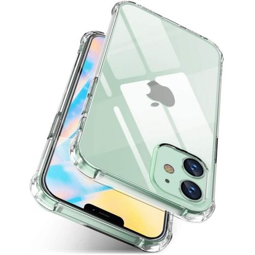 Coque Silicone Transparente Antichoc Pour Iphone 12 Mini