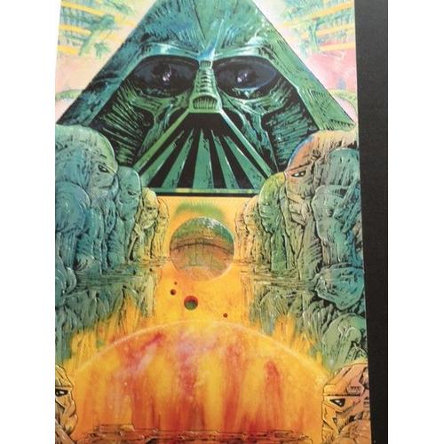 Star Wars - Philippe Druillet - 1977 - 31x40cm - Affiche / Poster Envoi En Tube