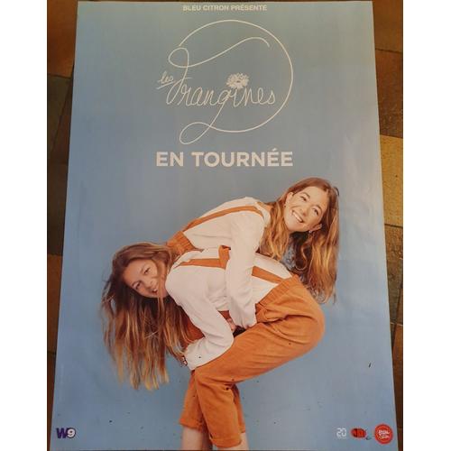 Les Frangines - En Tournée - 70x100cm - Affiche / Poster Envoi En Tube