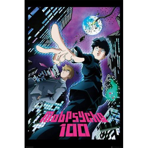 Mob Psycho 100 - City - 61x91,5cm - Affiche / Poster Envoi En Tube