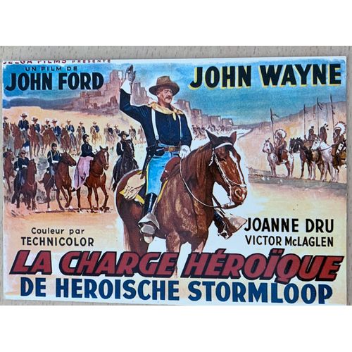 La Charge Héroïque - 10x15cm - Carte Postale