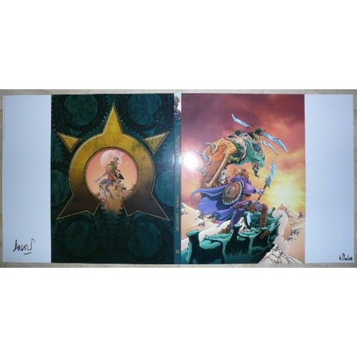 Floch Et Arleston - Jacquette Des Naufragés D'ythaq N°/S 150 Ex - 32x68cm - Affiche / Poster Envoi En Tube