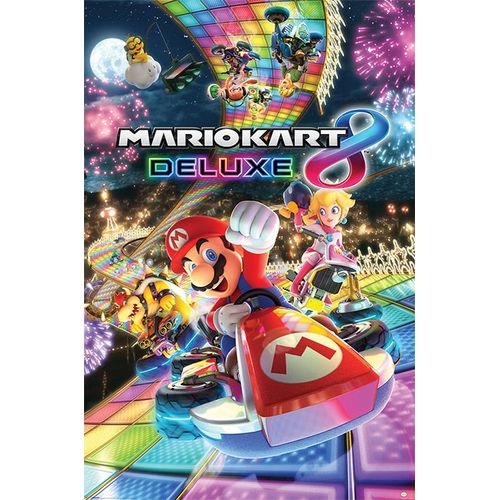 Mario Kart 8 (Deluxe) - 61x91,5cm - Affiche / Poster Envoi En Tube