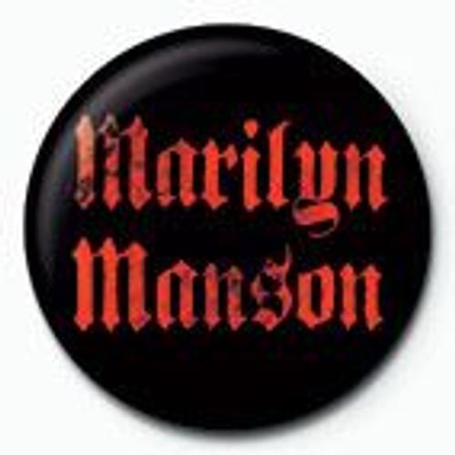 Marilyn Manson - Gothique - - Badge