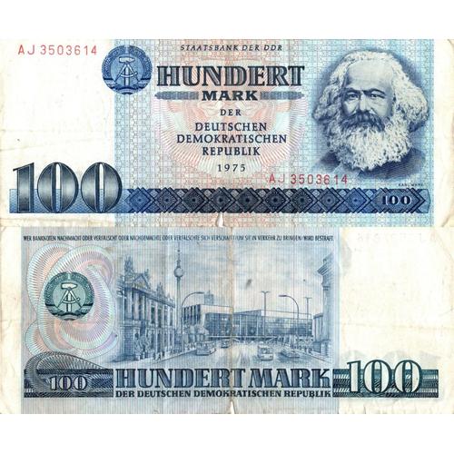 Allemagne (Rda) / 100 Mark / 1975 / P-31(A) / Vf