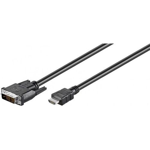 goobay MMK 630-0100 - Câble adaptateur - DVI-D mâle pour HDMI mâle - 1 m - moulé
