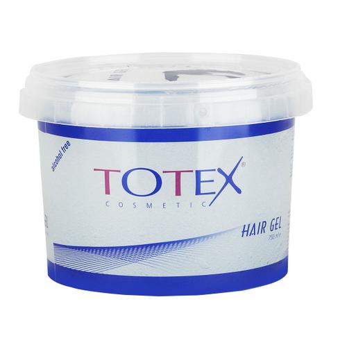 Totex Hair Gel Extra Strong Cheveux 750 Ml Gel Transparent – Clair – Sans Alcool – Alcohol Free 