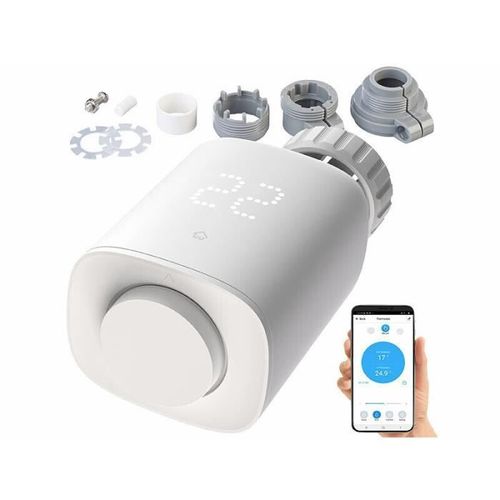Thermostat connecté pour radiateur avec écran LCD
