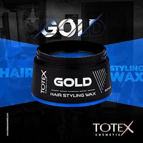 Totex Hair Cire Pour Cheveux Wax Gold De Cire Coiffante 150 Ml Usage Professionnel Cire Coiffante Pour Les Salons De Coiffure 