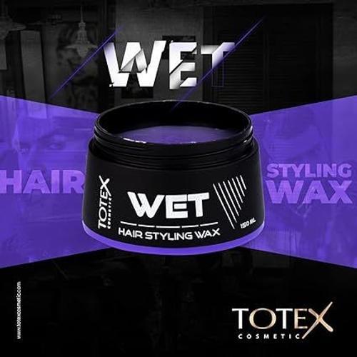 Totex Wet Hair Wax - Cire Coiffante Pour Cheveux Mouillés - Cire Capillaire Parfumée À La Pastèque - Cheveux Brillants Et Naturels - Contrôle Maximal 