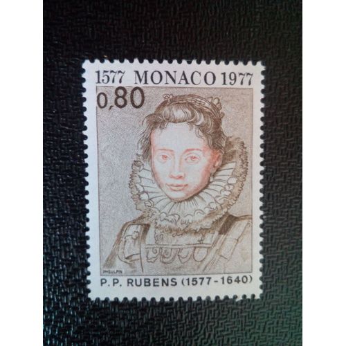 Timbre Monaco Yt 1098 Pucelle De L'archiduchesse Isabelle 1977 ( 0111104 )