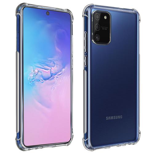 Pack Protection Samsung Galaxy S10 Lite Coque Souple + Verre Trempé Transparent