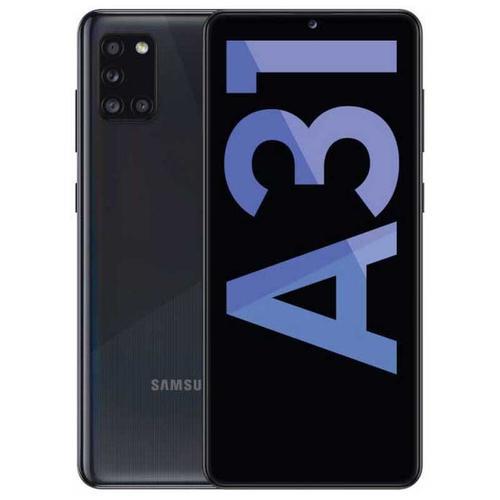 Samsung Galaxy A31 64 Go Noir écrasement de prisme