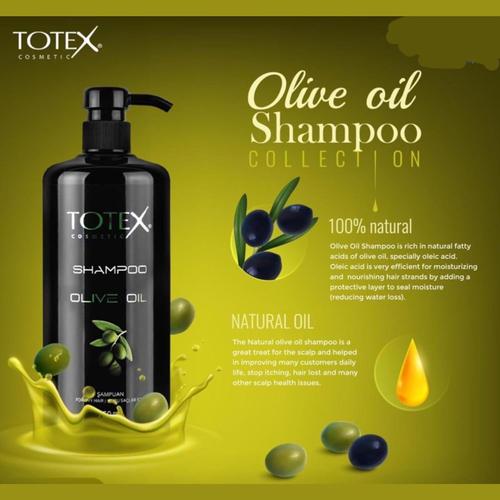 Totex Shampooing À L'huile D'olive Pour Cheveux Secs Lot De 1 