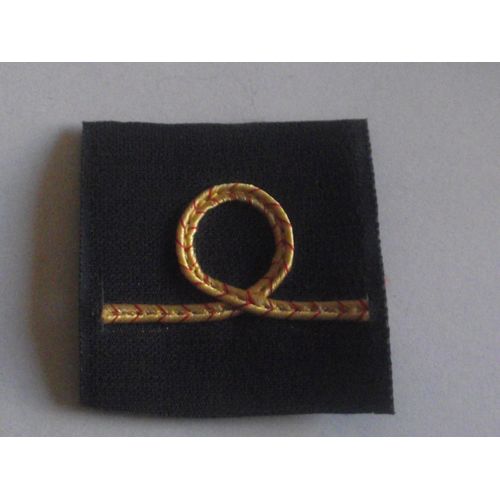 Grade Velcro Sur Fond Bleu Grade Éleve Officier Armée De L'air