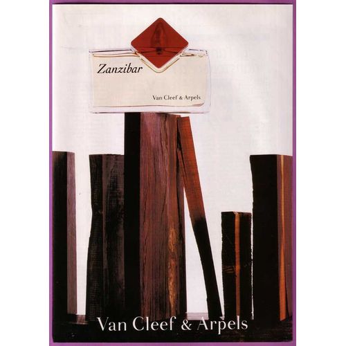 Publicité Papier - Parfum "Zanzibar" De Van Cleef & Arpels De 2001