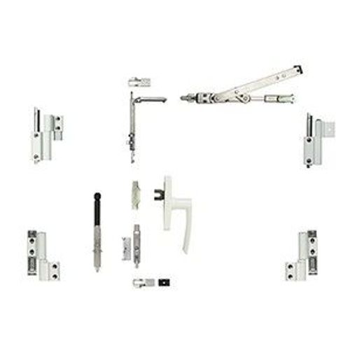 Kit Oscillo-battant Galicube 2V FAPIM à crémone Nefer midi - compas moyen 402 à 750 mm - blanc 9010 - 1331FF_32