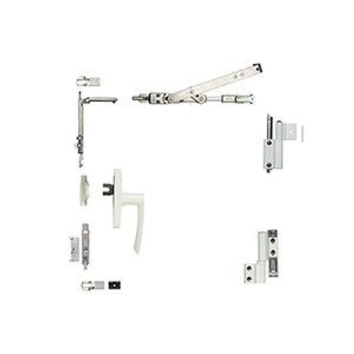 Kit oscillo-battant Galicube 1 V FAPIM à crémone Gea - Compas moyen 562 à 1200 mm - blanc 9010 - 1330BF_32