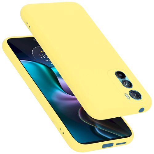Cadorabo Housse Compatible Avec En Liquid Yellow - Étui De Protection En Silicone Tpu Flexible