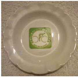 Soucoupe / Vide Poche - Course Cycliste - " Grand Prix Du Muguet Châteauroux-Limoges " - En Porcelaine