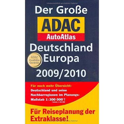 Adac Autoatlas Deutschland / Europa 2009/2010