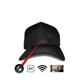 Casquette Caméra Espion 4K Wifi