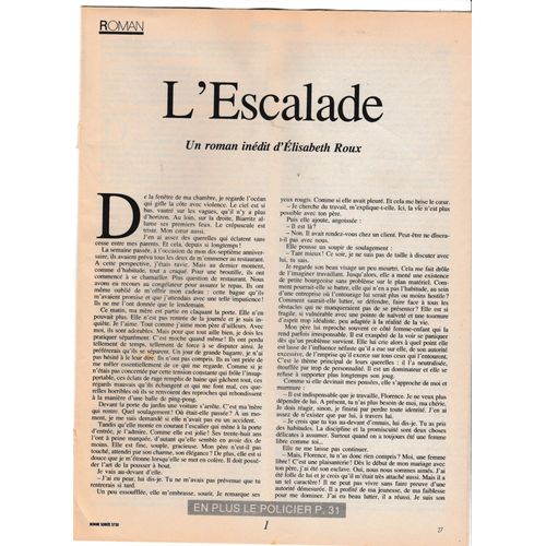 L'escalade