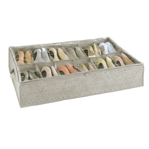 Boîte Range Chaussure Billy - 12 Paires - L. 74 X L. 60 Cm