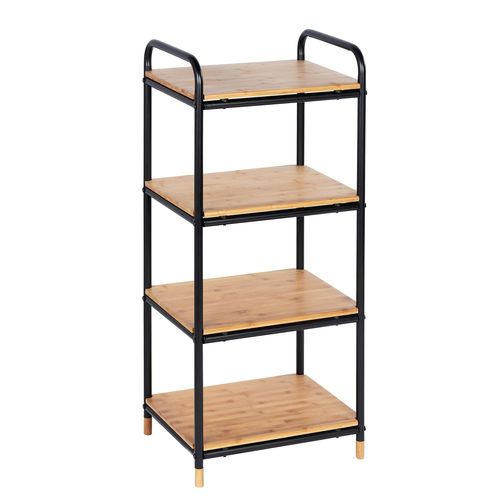 Etagère Industrielle Loft - L. 42 X H. 94 Cm - Noir