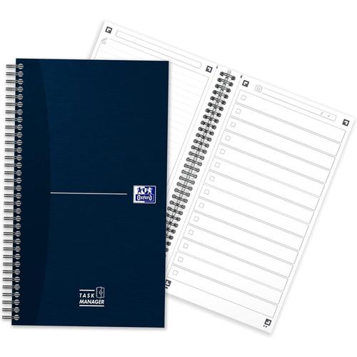 Oxford Office Essentials Taskmanager, 141 X 246 Mm, Bleu