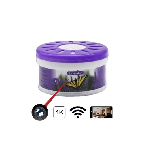 Sent-Bon Lavande Caméra Espion 4K Wifi