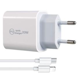 iPhone Rapide Chargeur PD Chargeur USB C 20W Power Delivery 3.0