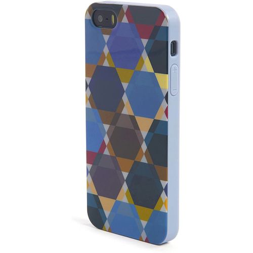 Coque Iphone 5s/Se - Tucano Brio Snap Case Bleu Rose (60-64 X 7,1 X 138,3) Mm