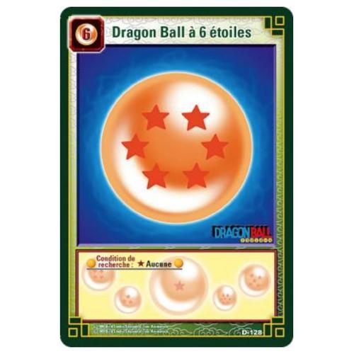 Carte Dragon Ball D-128 Part 1 Dragon Ball À 6 Étoiles Jcc Fr Cartes À Jouer Et À Collectionner