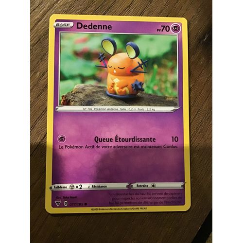 Dedenne 077/185 Série Épée Et Bouclier Voltage Éclatant