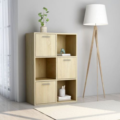 Vidaxl Armoire De Rangement Chêne Sonoma 60x29,5x90 Cm Bois Ingénierie