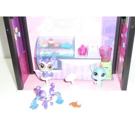Littlest Petshop Le Bar À Glaces Avec 3 Figurines