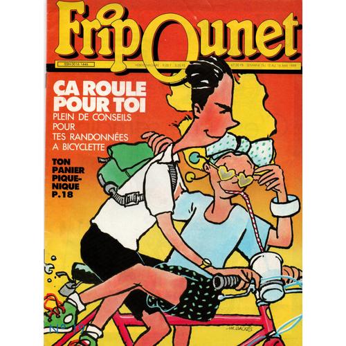 Fripounet N° 19 - 10 Au 16 Mai 1989 - "Plein De Conseil Pour Tes Randonnées À Bicyclette"