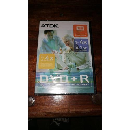 TDK - DVD+R (G) - 4.7 Go (120 minutes) 4x