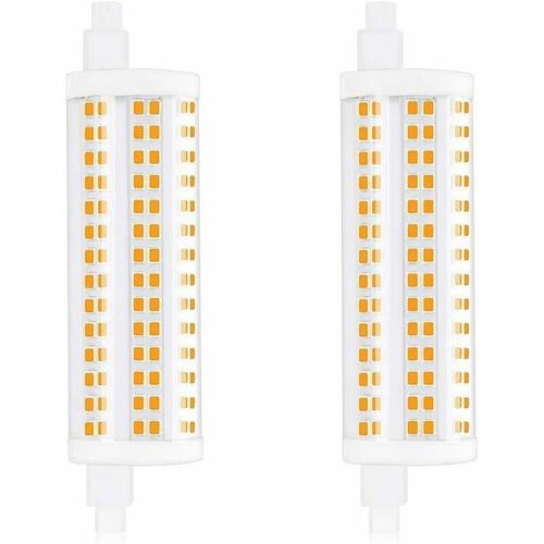 20w 118mm R7s Dimmable Ampoule Led J118 Lumiere Du Jour 4000k 2200lm Double Extremite Spot Equivaut A 200w Ampoule Halogene Pour Maison, Salon, Balcon, Hotel, Restaurant, Etc(2pcs) T-Audace[Cl Goodnice