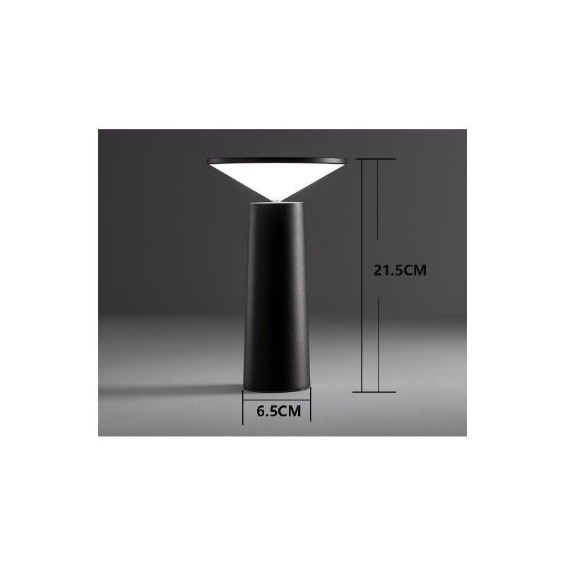 Lampe De Table Design Rechargeable Lampe A Poser Led Tactile... - 2