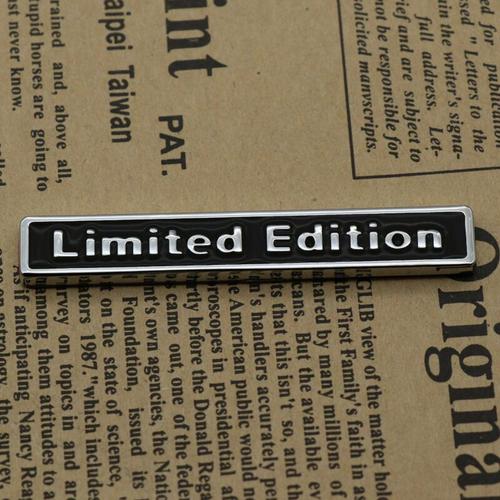 Haihuic 3d Black Metal Car Limited Edition Logo Emblem Sticker Decalcomanie Pour Camion De Voiture Fender Sticker Decoration Arriere Voiture Goodnice