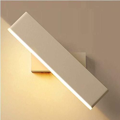 Applique Murale Reglable 350° Applique Murale Moderne Luminaire Interieur Pour Couloir Escaliers Htel Chevet Salon 6w Applique Murale Led,3000k (Blanche) Goodnice