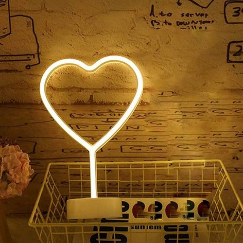 Amour Lumieres Led Enseignes Au Neon Lights Avec Base Veilleuses Led Neon Lights Batterie Usb Operation Veilleuses,Night Light Pour Enfants Noel Anniversaire Salon Chambre Saint Valentin Goodnice