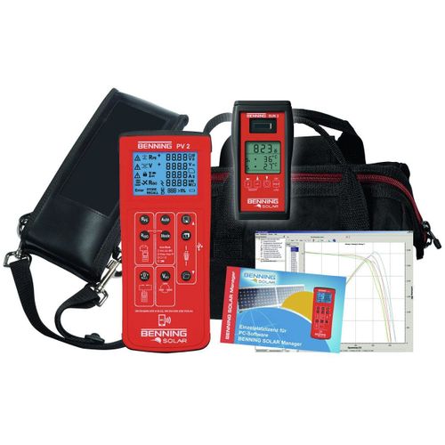 Kit de mesure des courbes caractéristiques PV 2 SET Benning PV 2 Set BENNING
