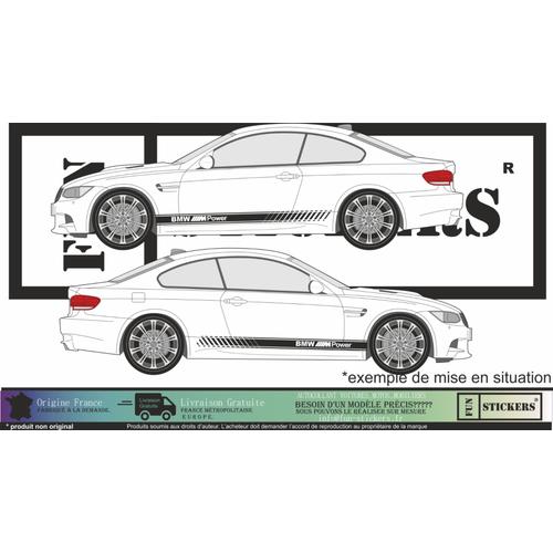 Sticker autocollant Bas de caisse BMW Motorsport série 1 3 4 5 6 