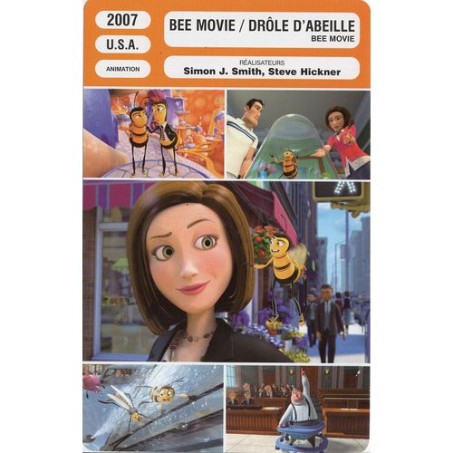 Fiche Monsieur Cinema Bee Movie / Drôle D'abeille