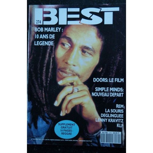 Best 274 Mai 1991 Bob Marley Doors Simple Minds Lenny Kravitz Reggae